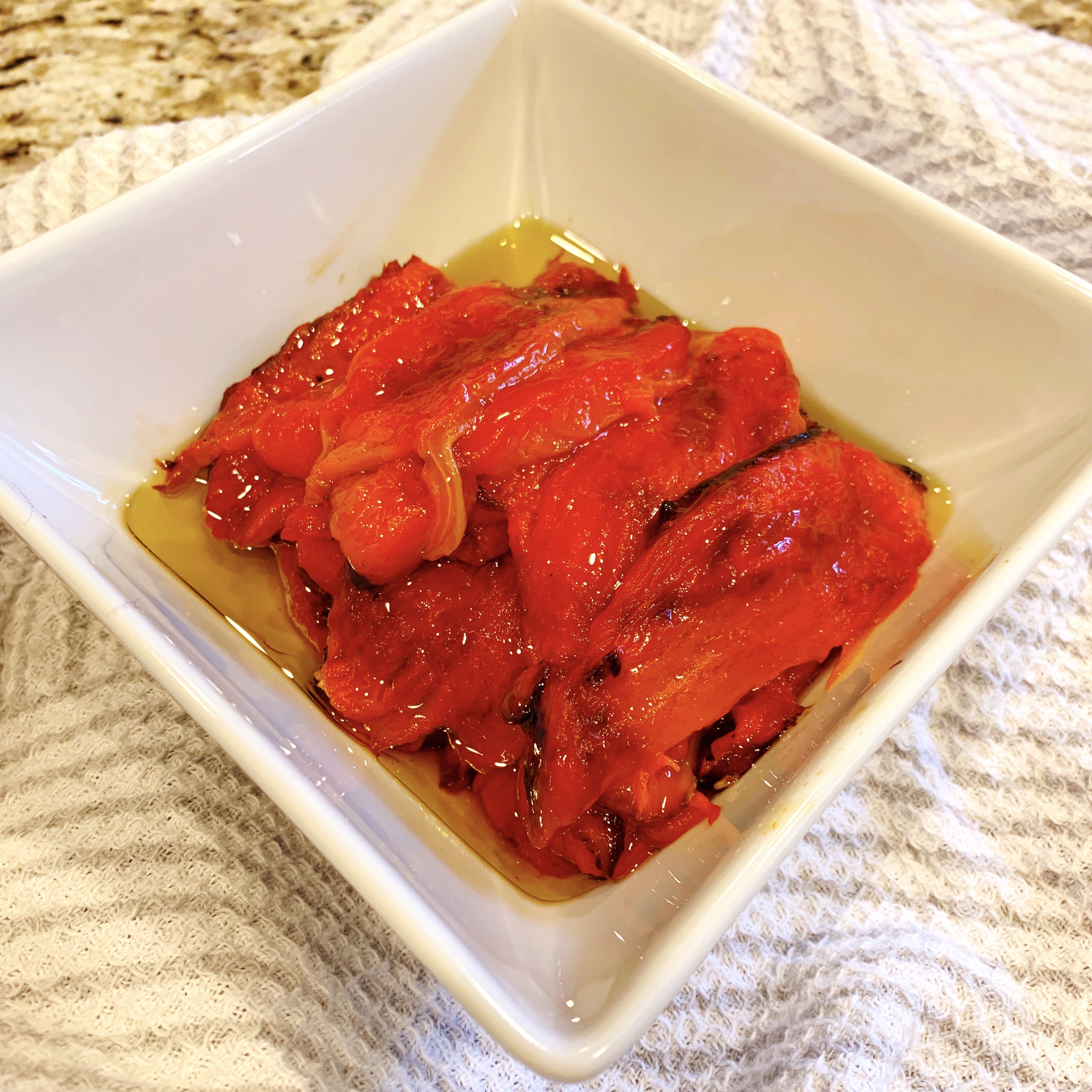 Homemade Roasted Red Peppers